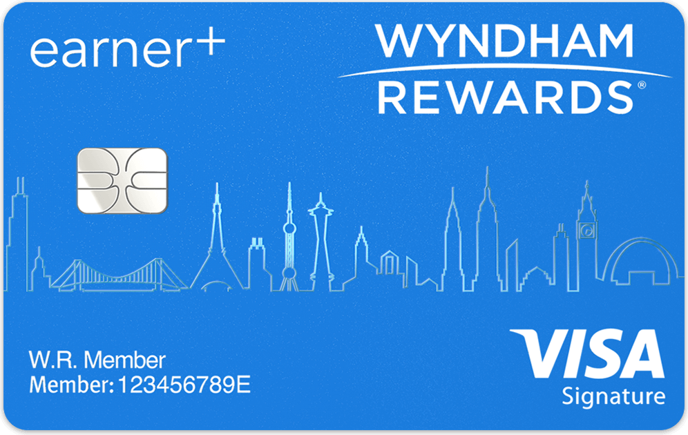 Barclays Wyndham Rewards Earner Plus card art