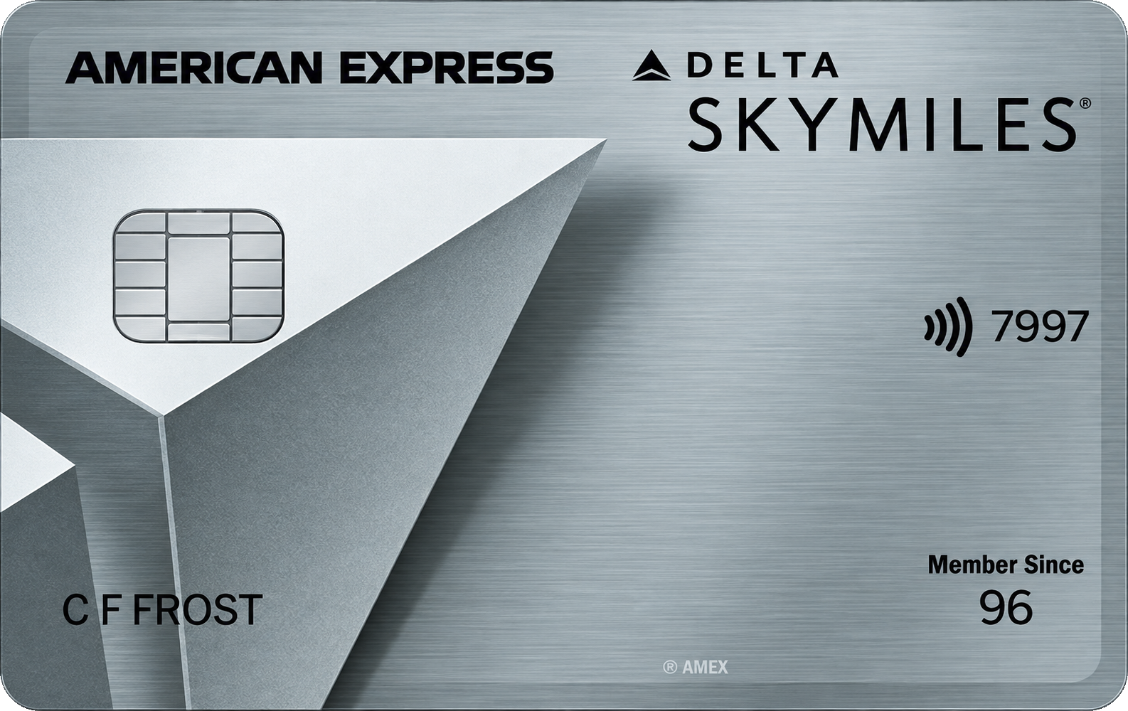 American Express Delta SkyMiles Platinum card art