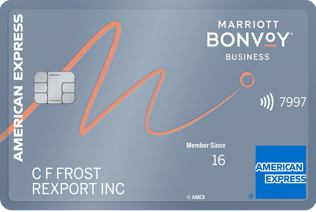 American Express Marriott Bonvoy Business card art