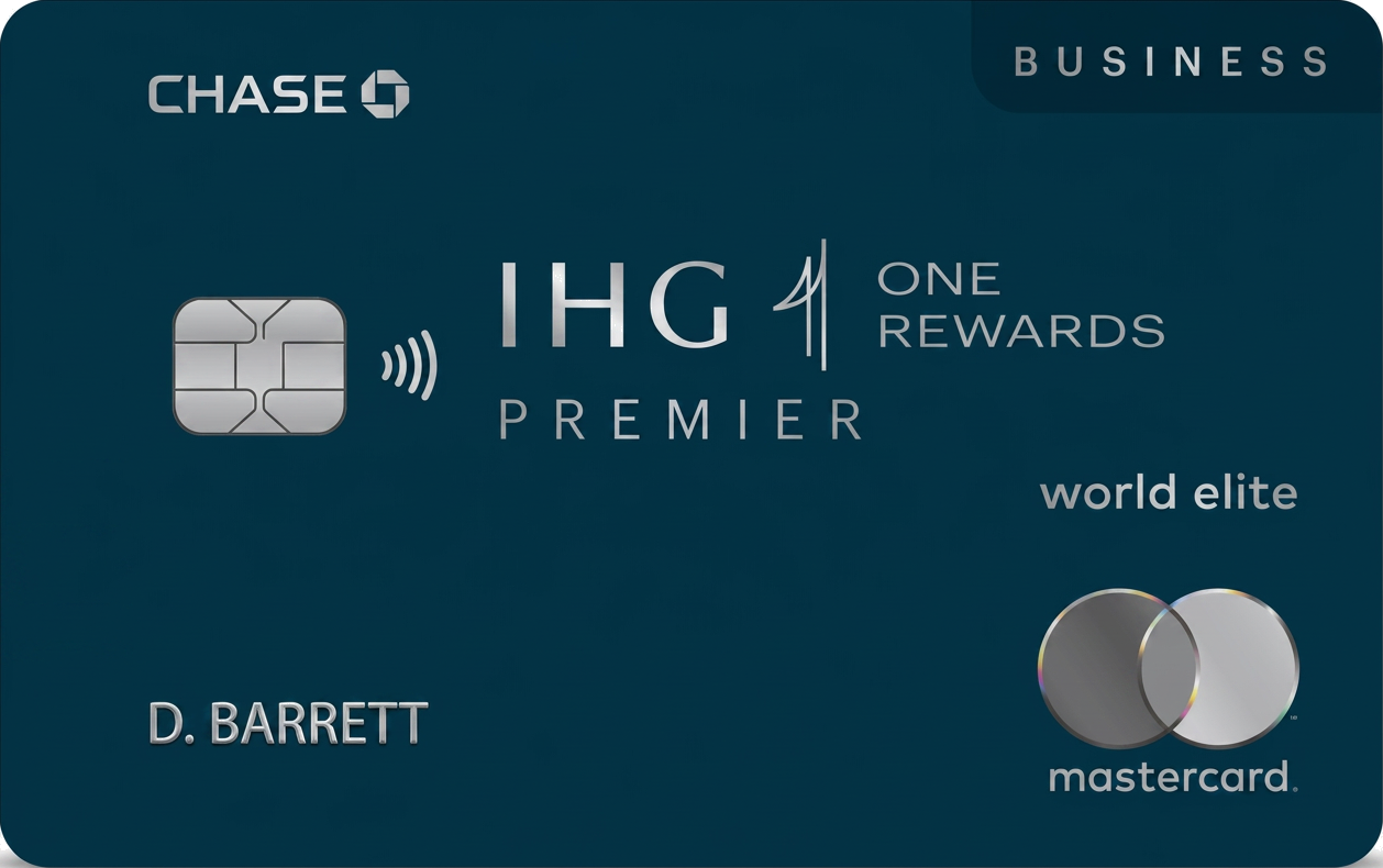 Chase IHG One Rewards Premier Business card art