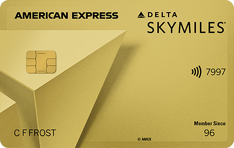 American Express Delta SkyMiles Gold card art