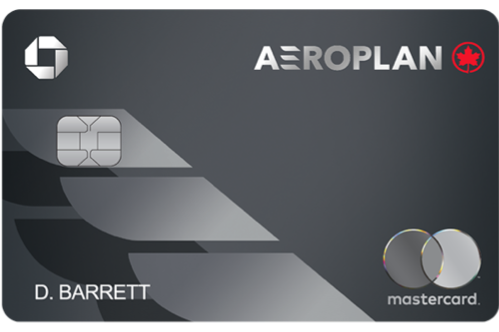Chase Aeroplan Business card art