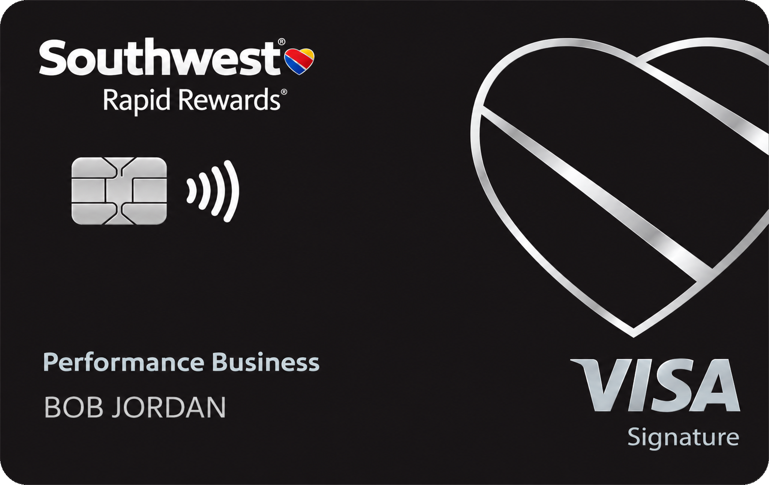 Chase Southwest Rapid Rewards Performance Business card art
