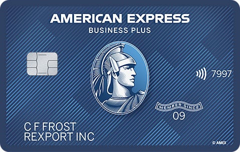 American Express Blue Business Plus card art