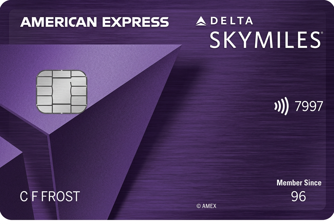 American Express Delta Reserve card art