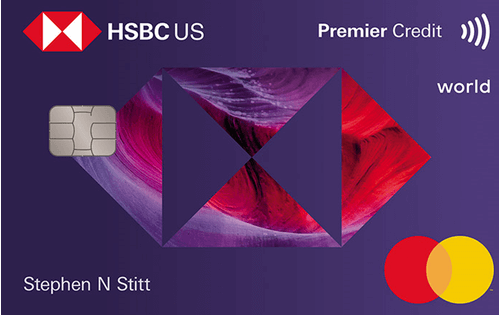 HSBC Premier World Mastercard card art