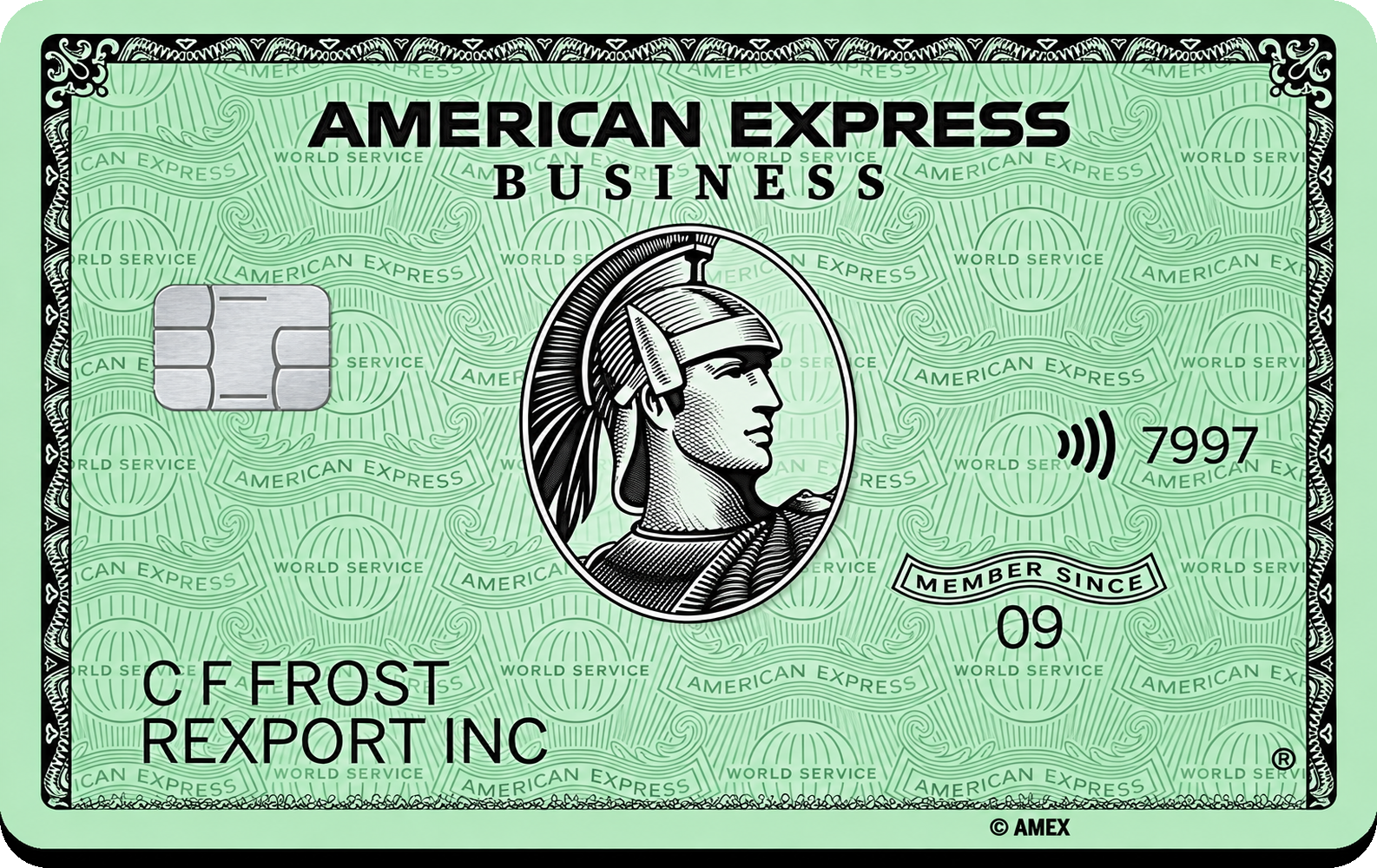 American Express Business Green Rewards Card card art